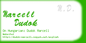 marcell dudok business card